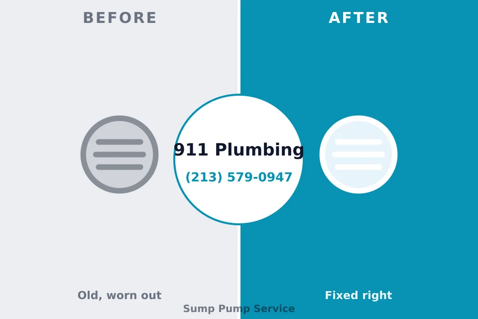 Before and after: plumbing repair Woodlawn, NC
